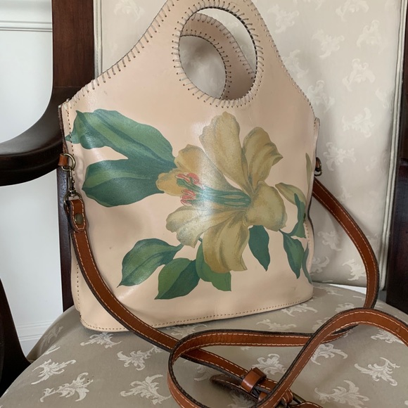 RARE Patricia Nash Hand Painted Crossbody